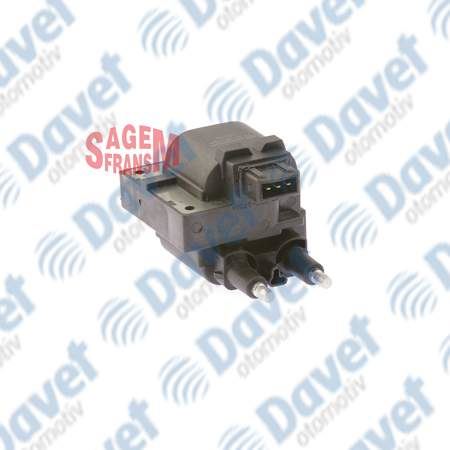 SAGEMFR 10105 Atesleme Bobini Siyah Soket Laguna 2.0 16v